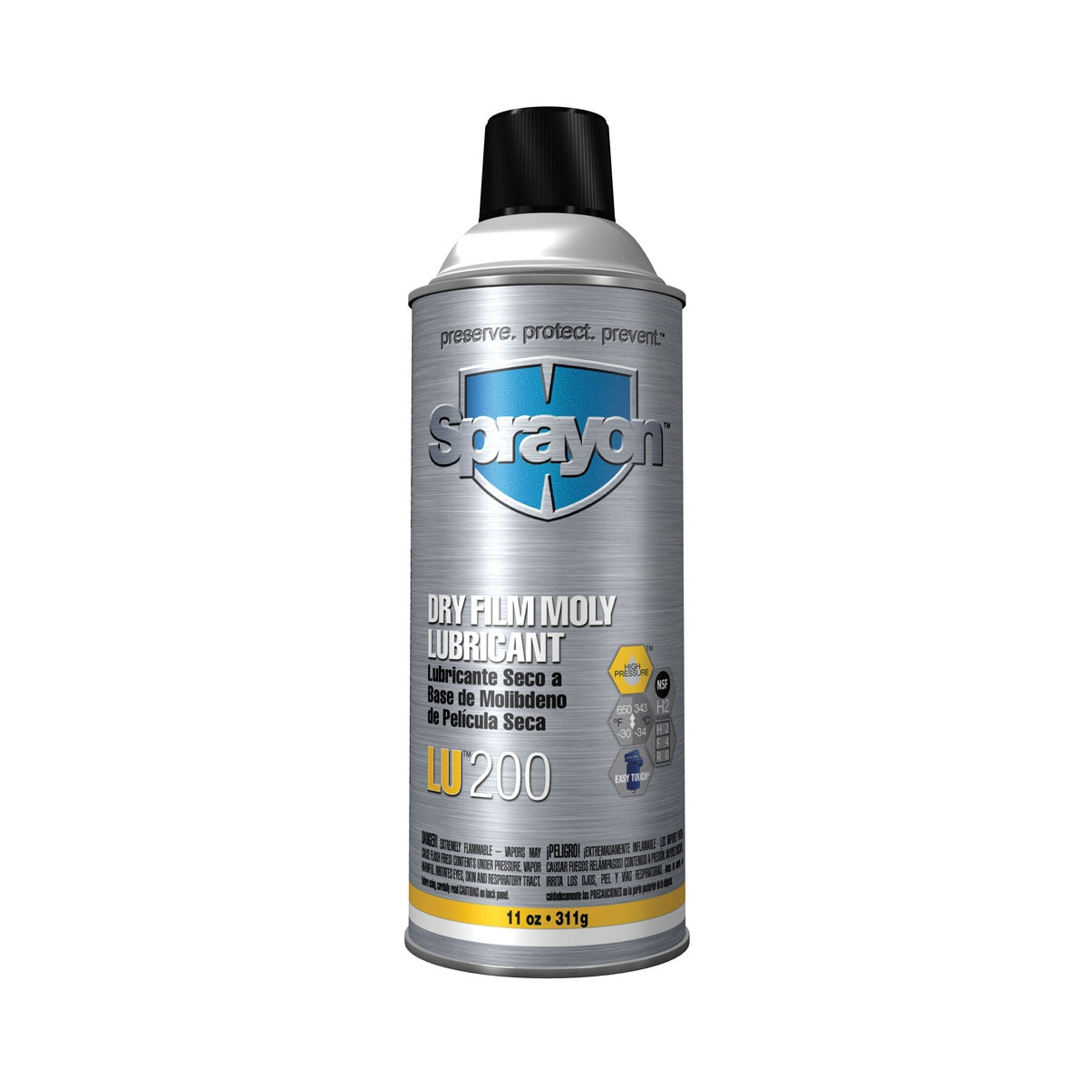 11 oz Aerosol Industrial Safety - Sprayon - Moly Lubricant
