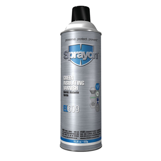15.25oz Aerosol Industrial Safety - Sprayon - Durable Varnish