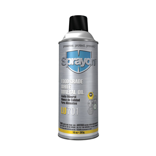 12.75 oz Aerosol Industrial Safety - Sprayon - Food Grade Oil