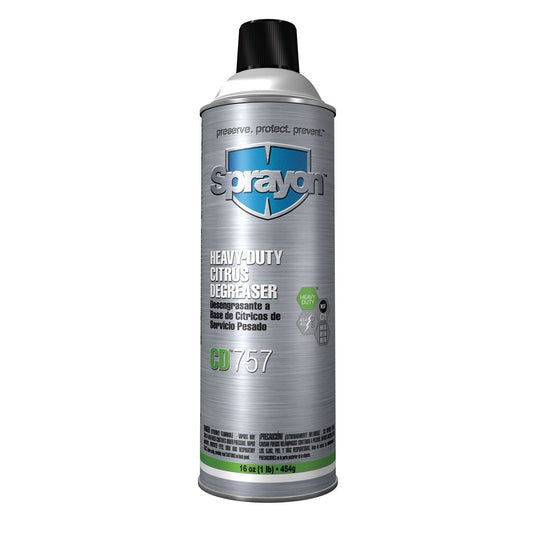 16 oz Aerosol Industrial Safety - Sprayon - Heavy-Duty Cleaner