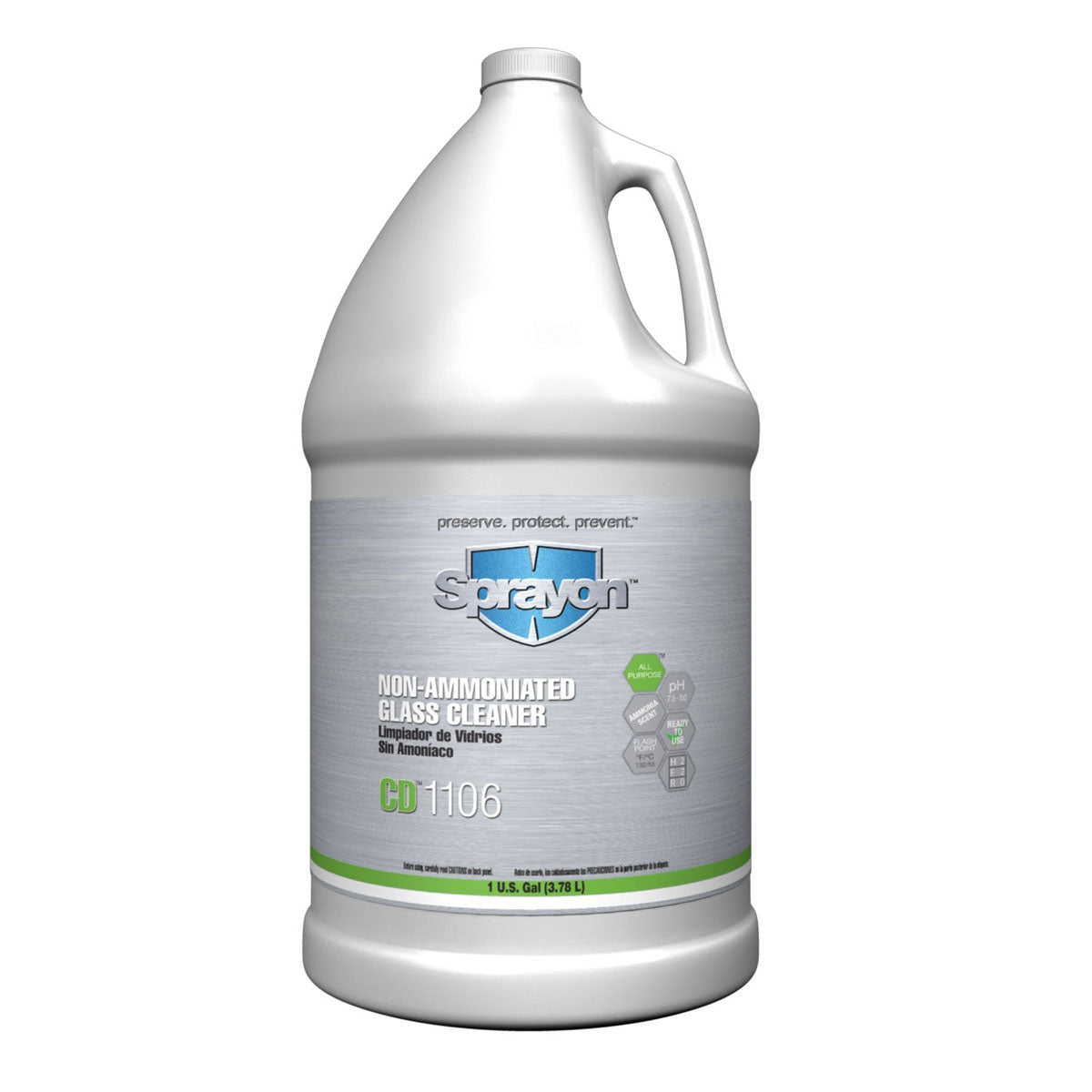 1 Gallon Bulk Container Industrial Safety - Sprayon - Effective Cleaner