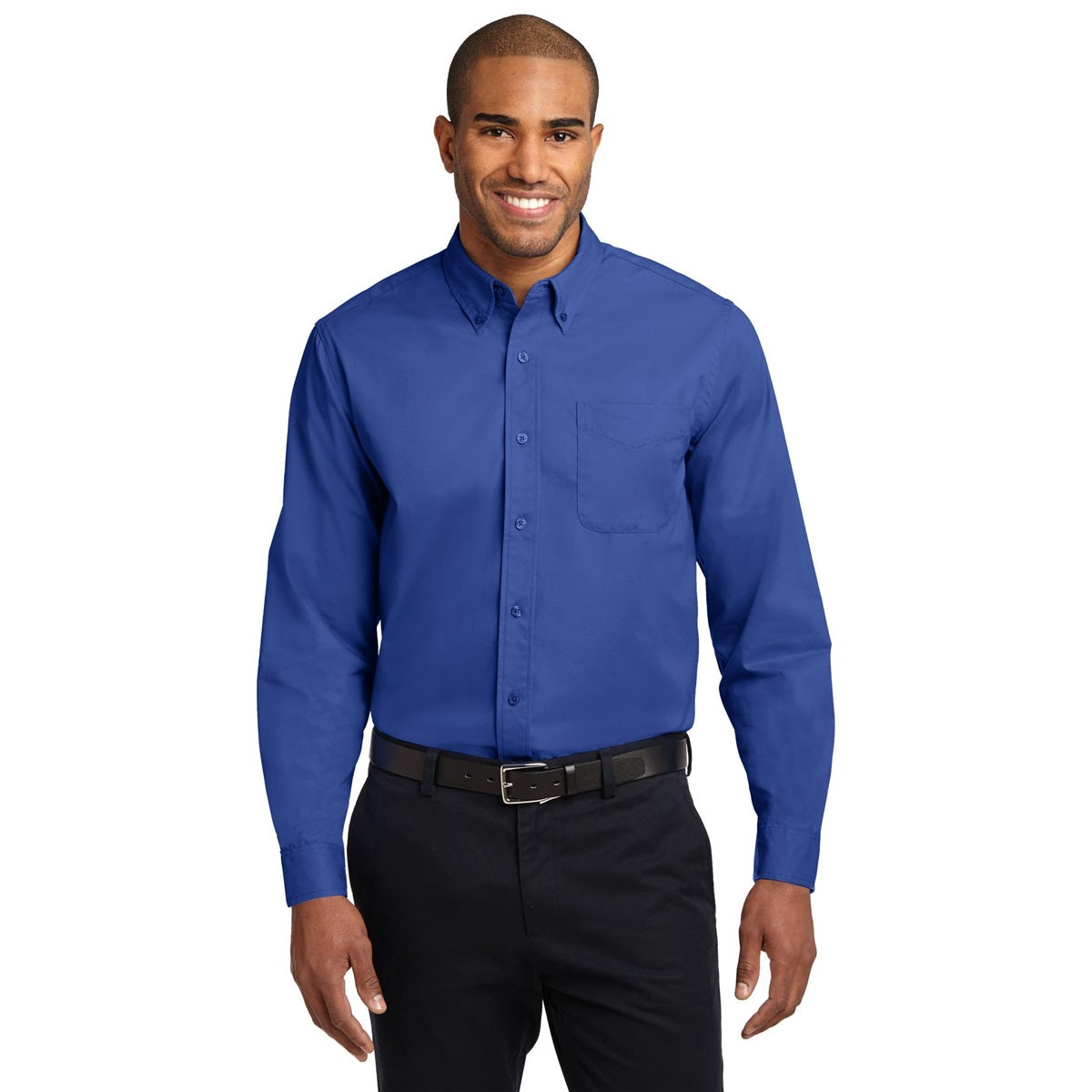 Athletic Gold Button Up Shirt - Port Authority - Easy Care