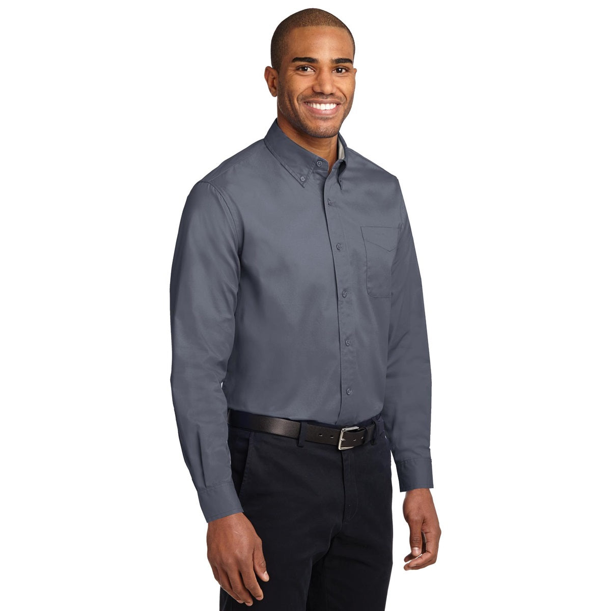 Athletic Gold Button Up Shirt - Port Authority - Easy Care