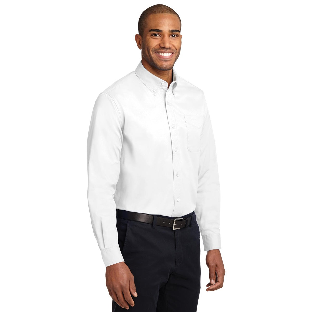 Athletic Gold Button Up Shirt - Port Authority - Easy Care