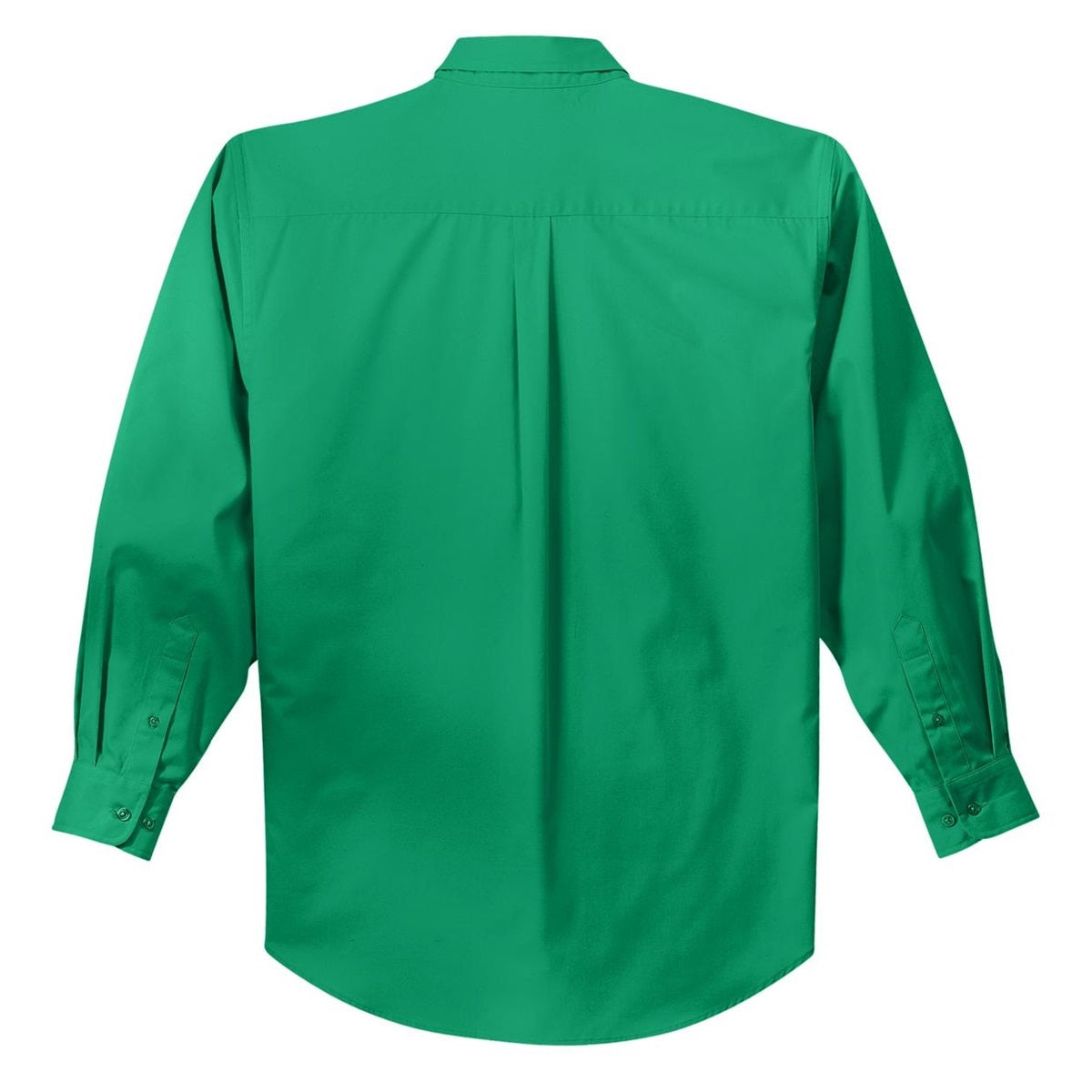 Black/Light Stone Button Up Shirt - Port Authority - Durable