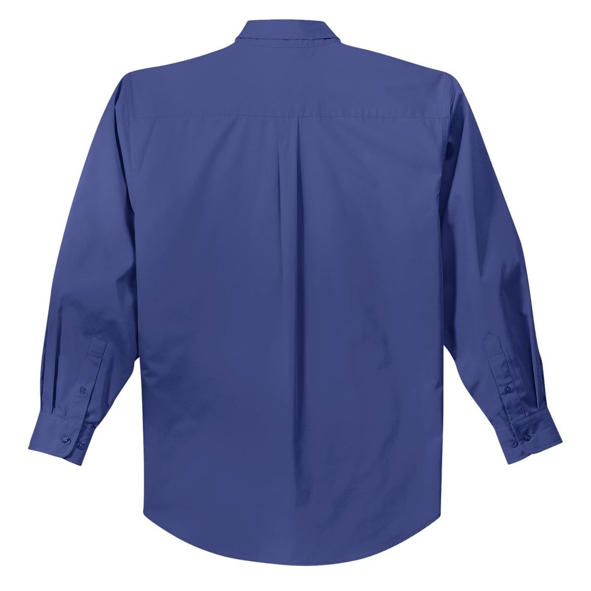 Black/Light Stone Button Up Shirt - Port Authority - Durable