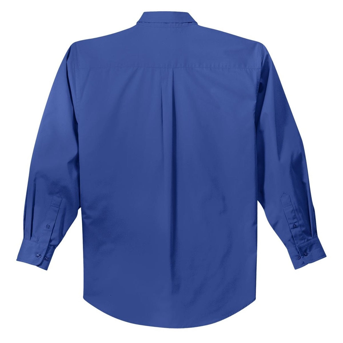 Black/Light Stone Button Up Shirt - Port Authority - Durable