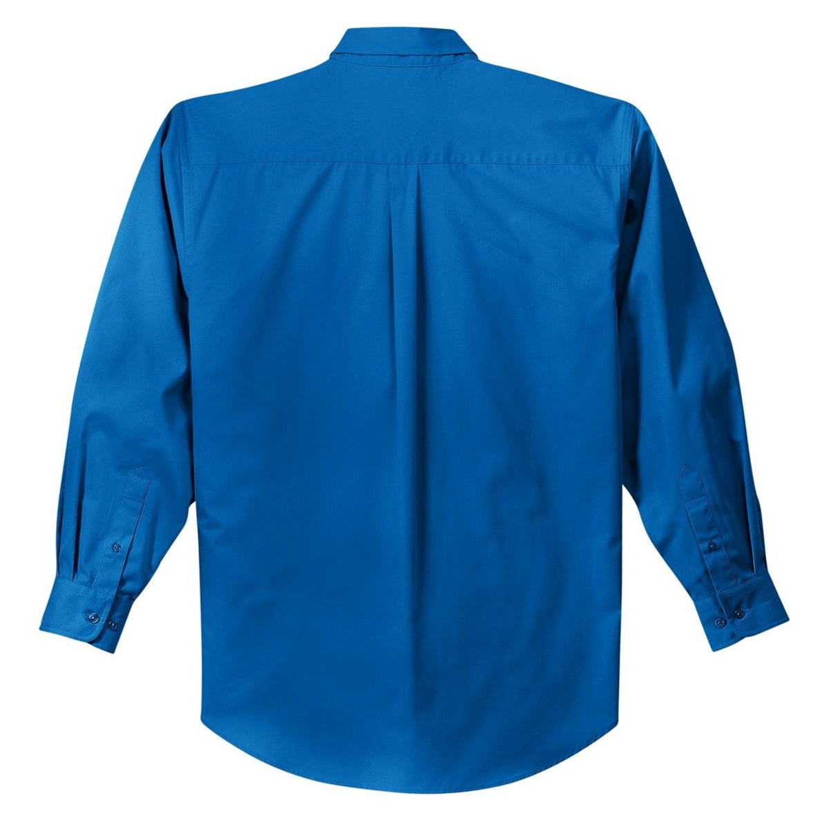 Black/Light Stone Button Up Shirt - Port Authority - Durable
