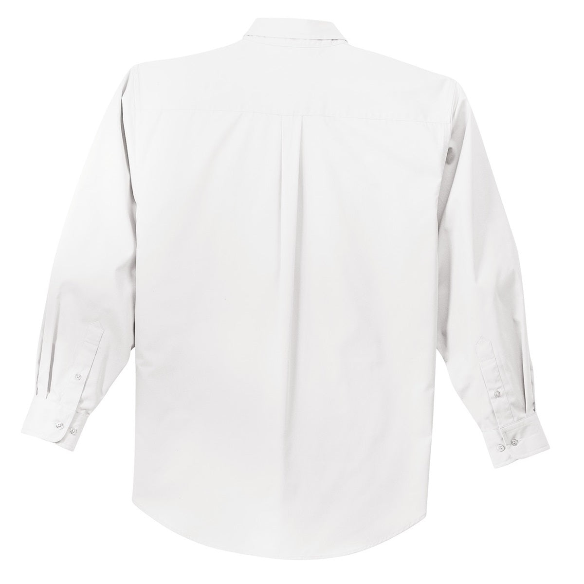 Black/Light Stone Button Up Shirt - Port Authority - Durable