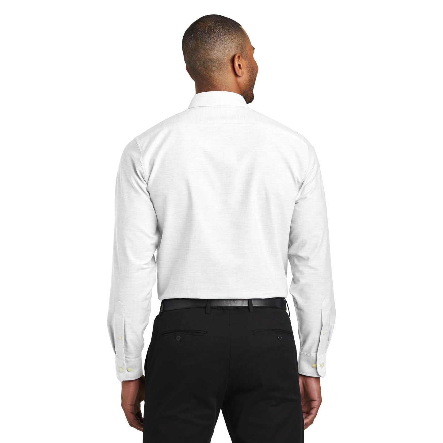 Oxford Blue Button Up Shirt - Port Authority - Soft Feel