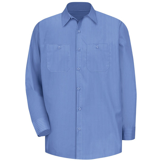 Long Sleeve Industrial Shirt - Red Kap - Broadcloth Quality