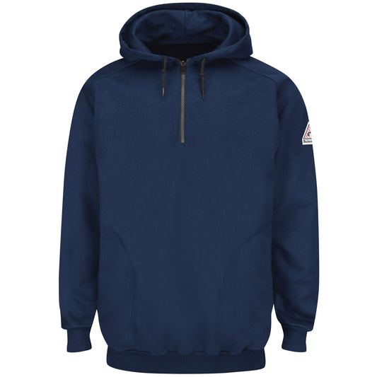 Blue Fleece Sweatshirt - Bulwark FR - Flame Resistant