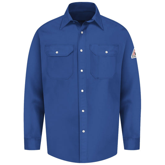 Royal Blue Button Up Shirts - Bulwark FR - Flame Resistant
