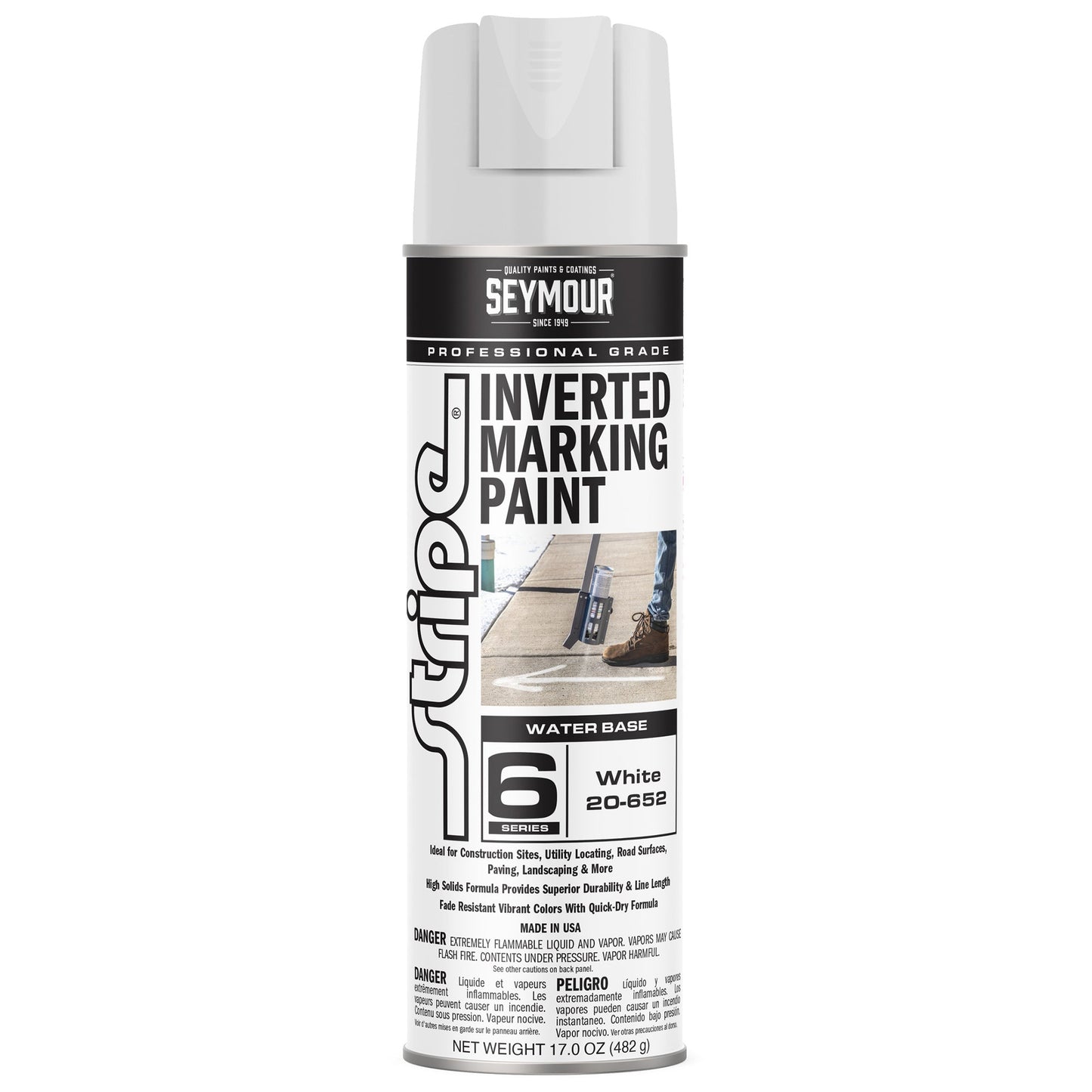 20 oz Marking Paint - Seymour - Water Based Fast-Drying