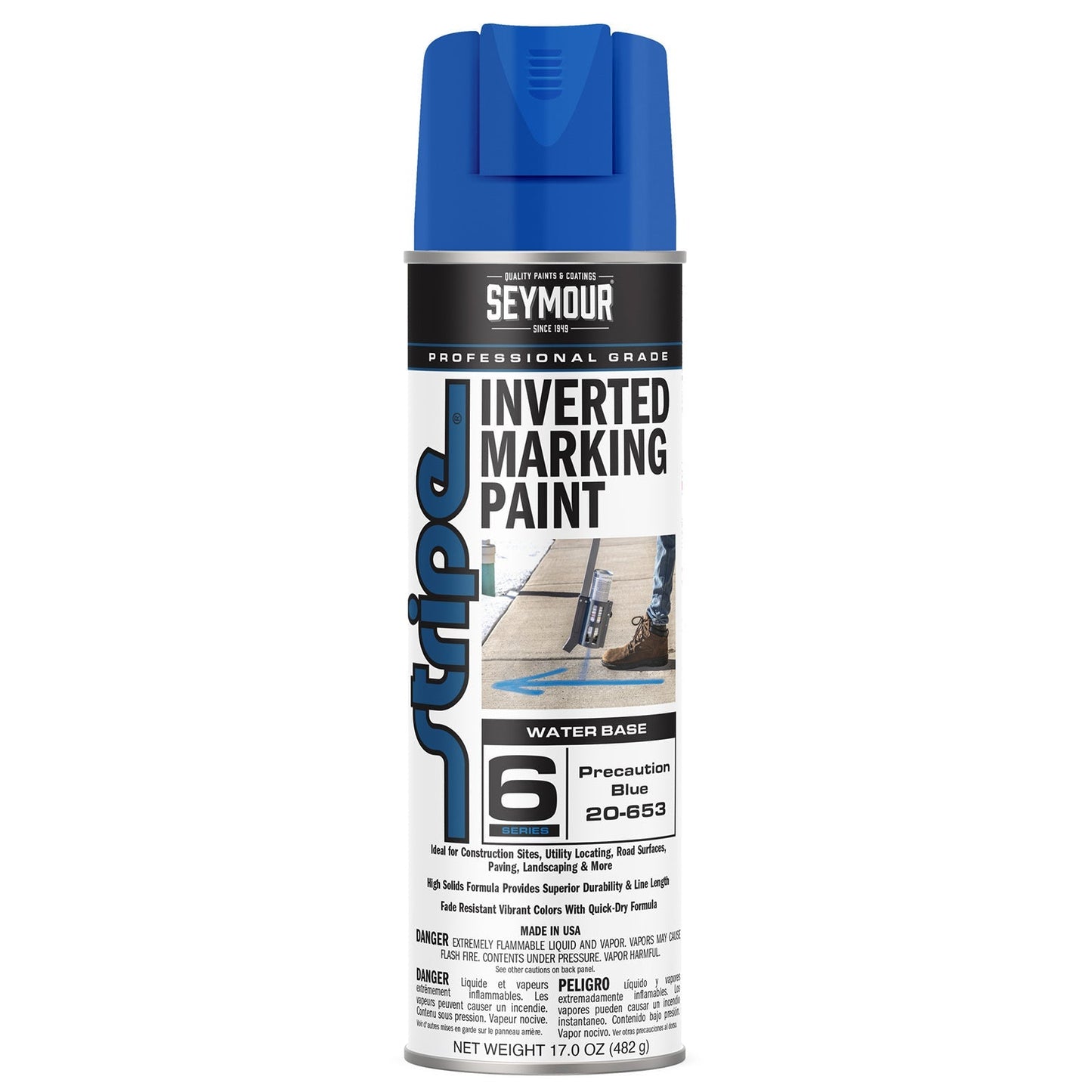 20 oz Marking Paint - Seymour - Water Based Fast-Drying