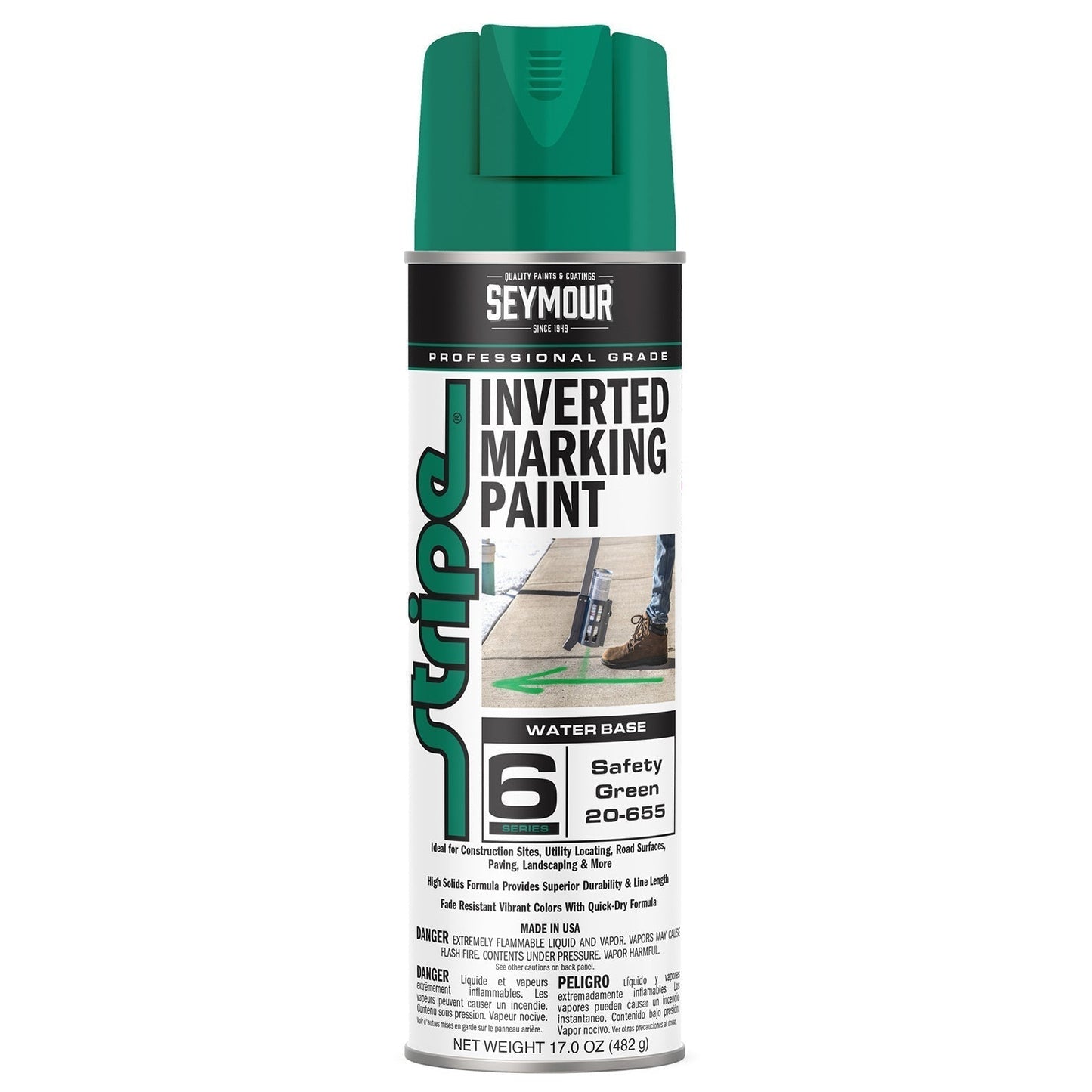 20 oz Marking Paint - Seymour - Water Based Fast-Drying