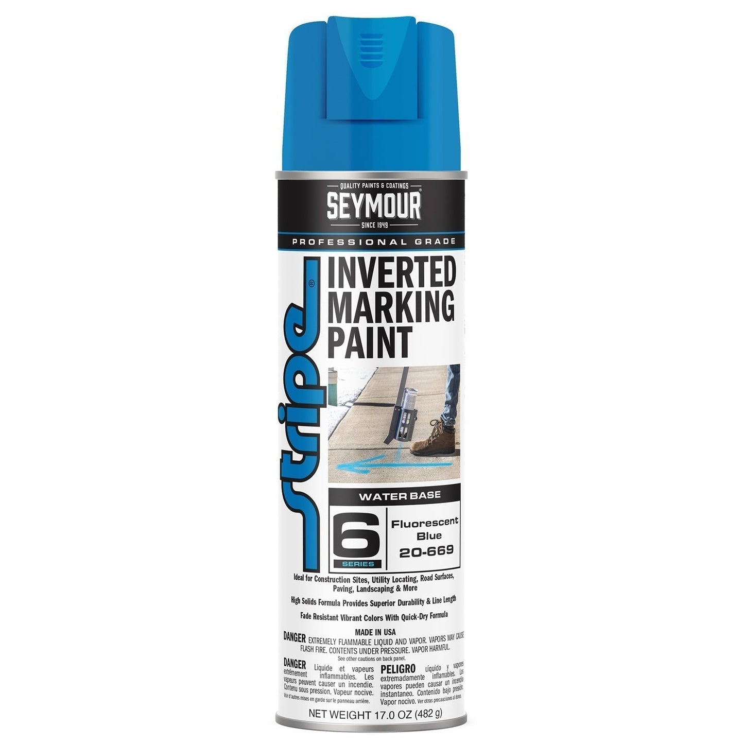 20 oz Marking Paint - Seymour - Water Based Fast-Drying