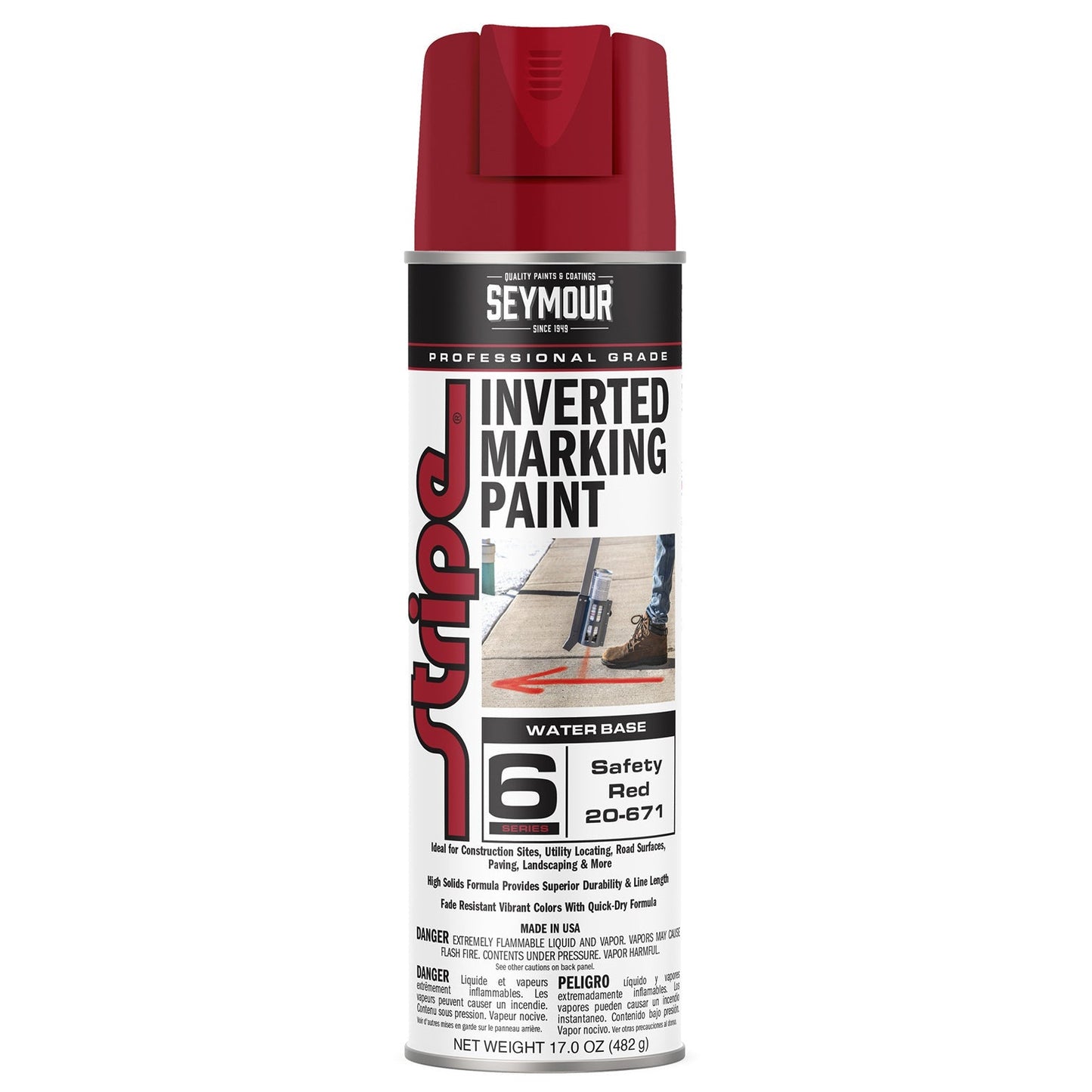 20 oz Marking Paint - Seymour - Water Based Fast-Drying