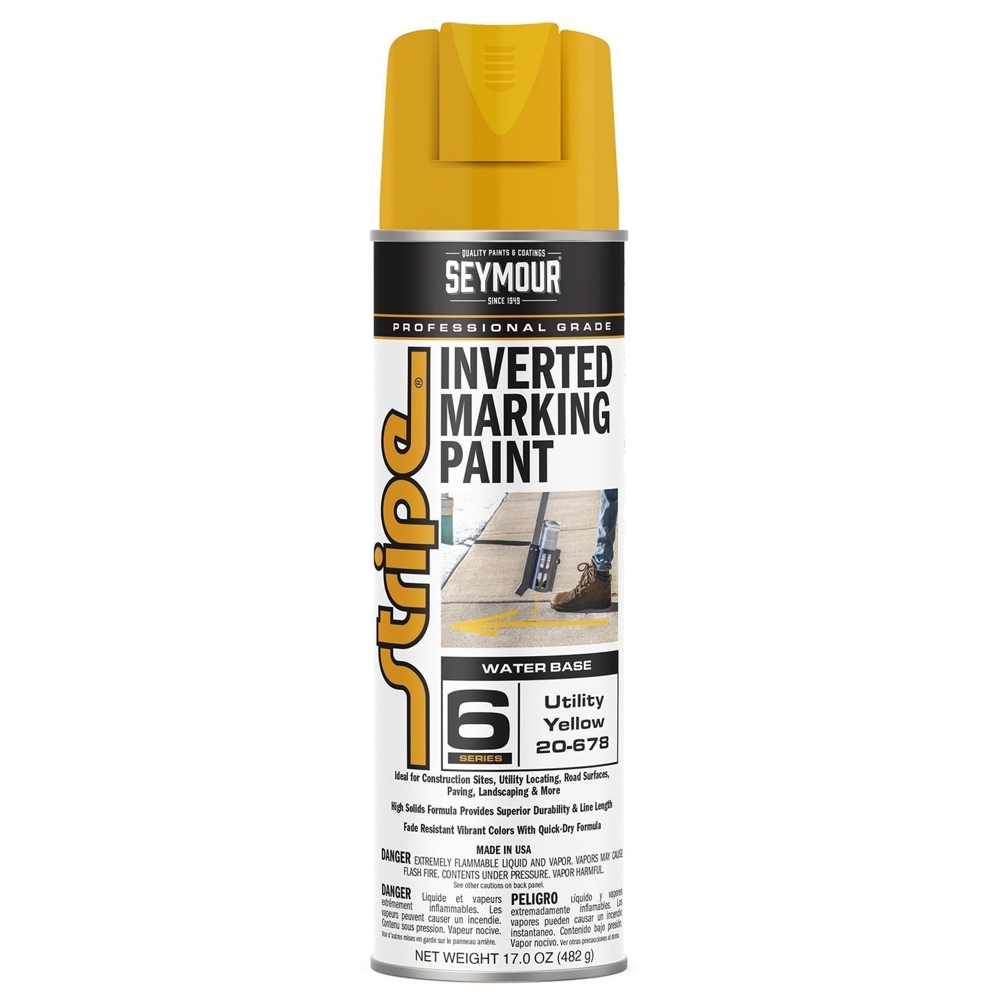 20 oz Marking Paint - Seymour - Water Based Fast-Drying