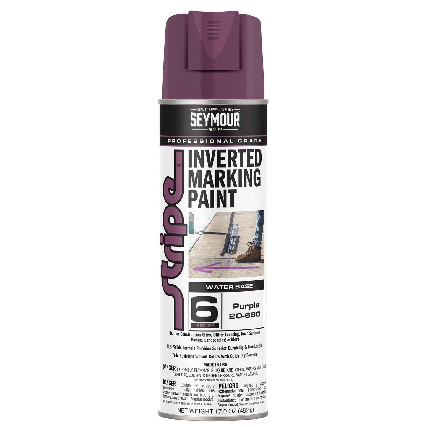 20 oz Marking Paint - Seymour - Water Based Fast-Drying