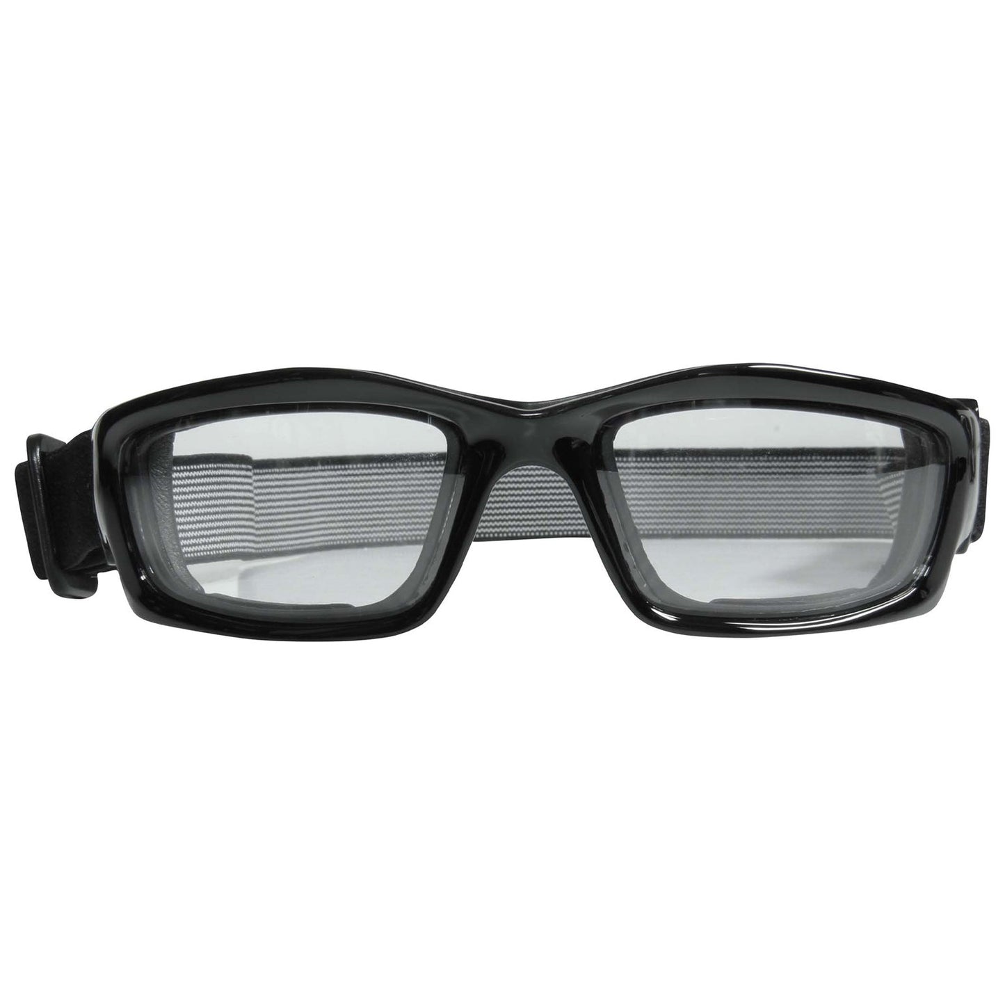 Clear Vapor Shield Lens Goggles - Edge Eyewear - Black Frame