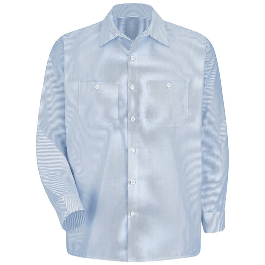 Long Sleeve Button Up Shirt - Red Kap - Durable Oxford