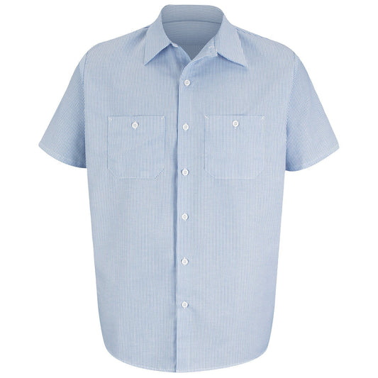 Short Sleeve Work Shirt - Red Kap - Mock Oxford