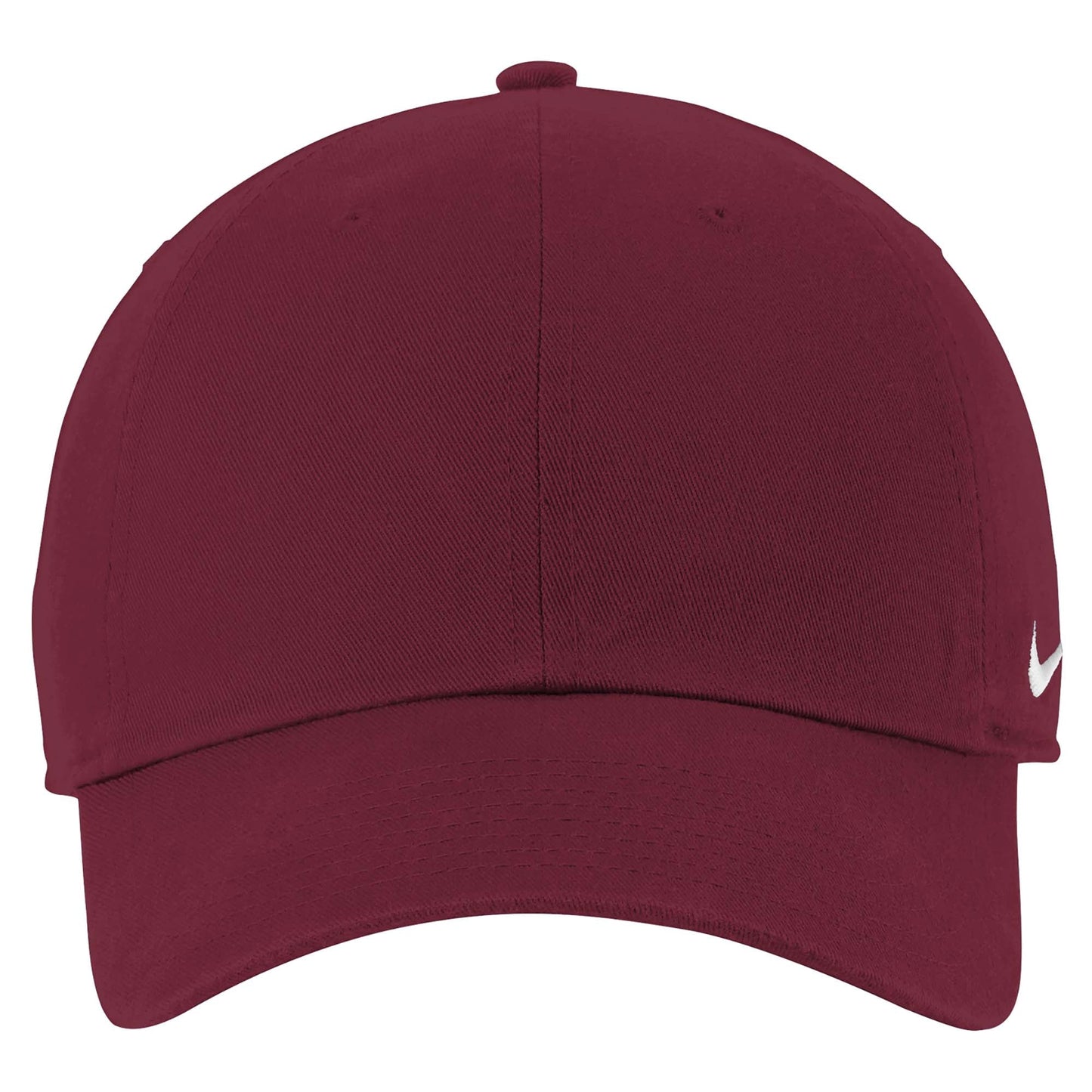 White Ball Caps - Nike - Comfortable Cotton Twill