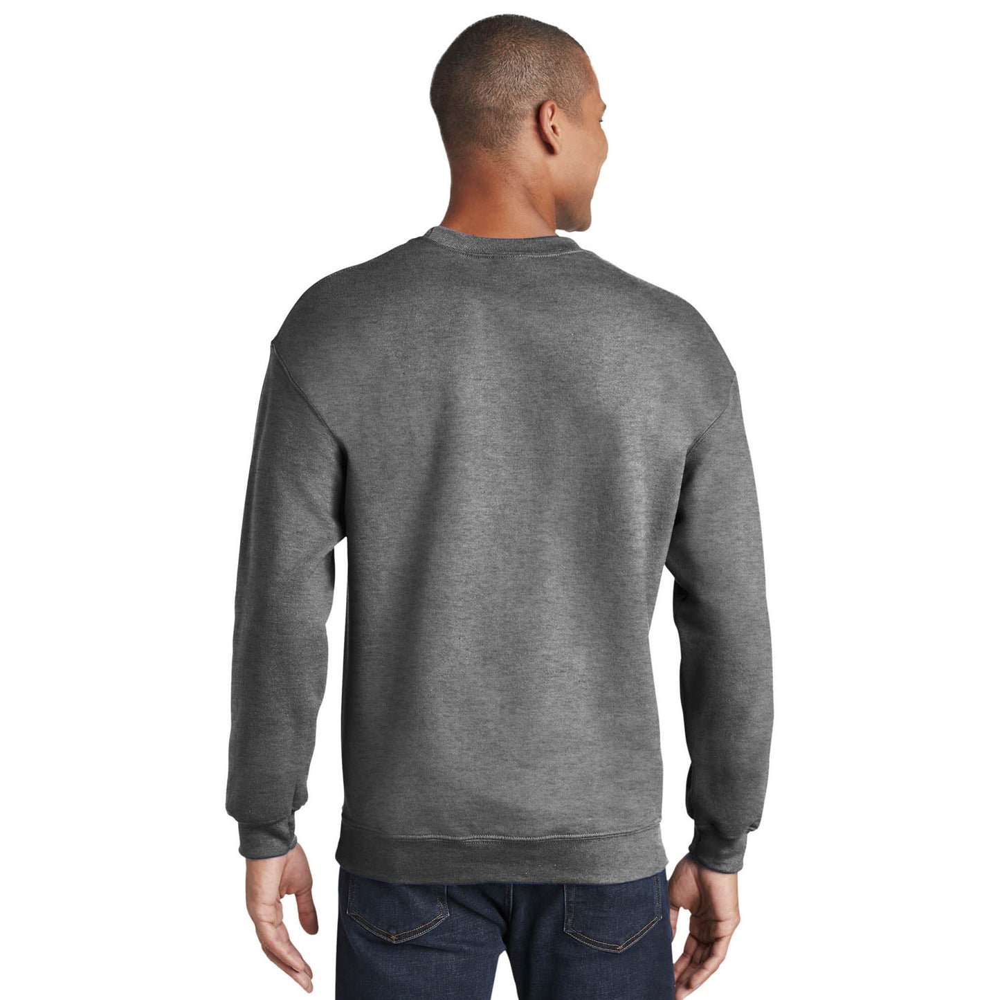 Safety Pink Sweatshirt - Gildan - Cozy Blend