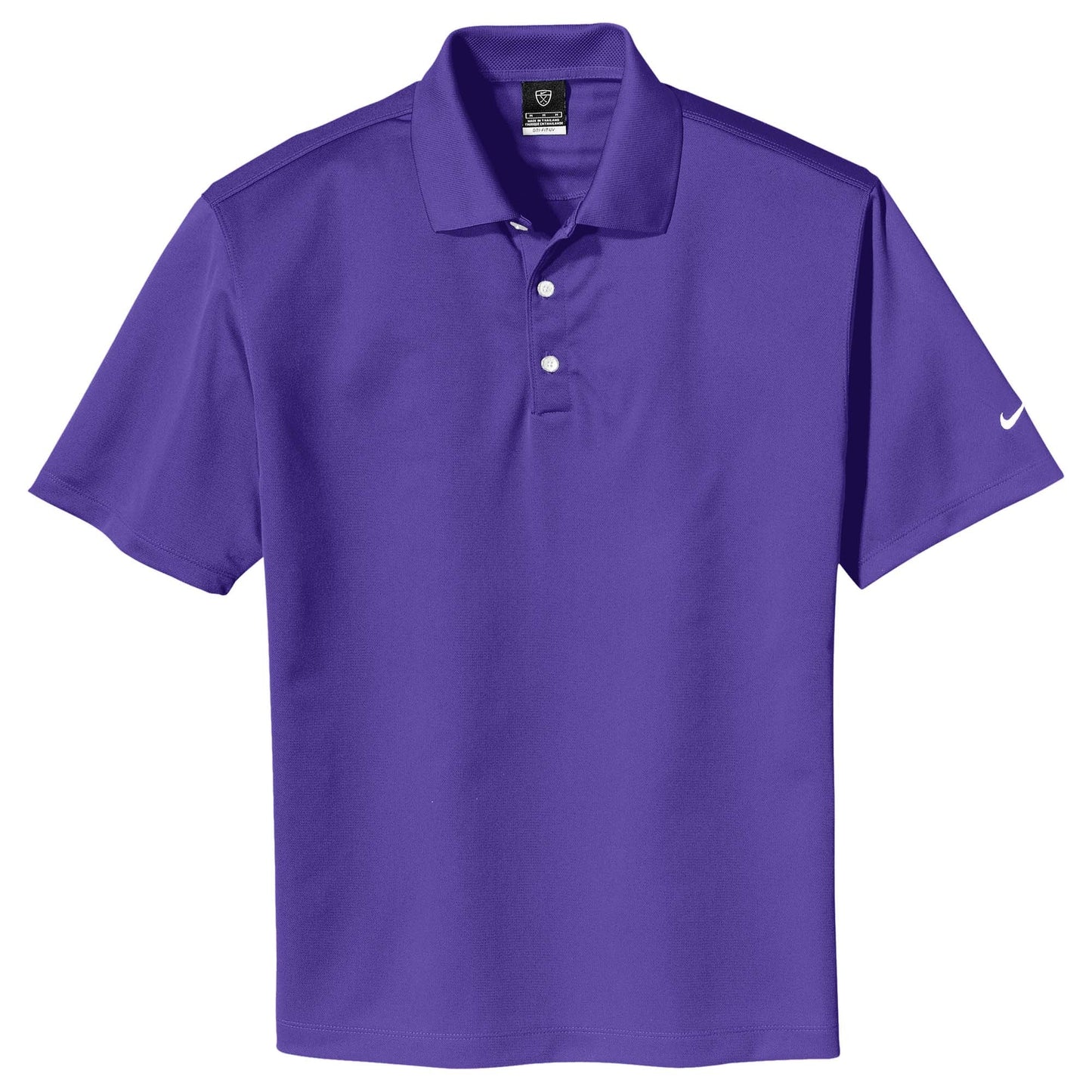 Black Polo Shirt - Nike - Dri-FIT Fabric