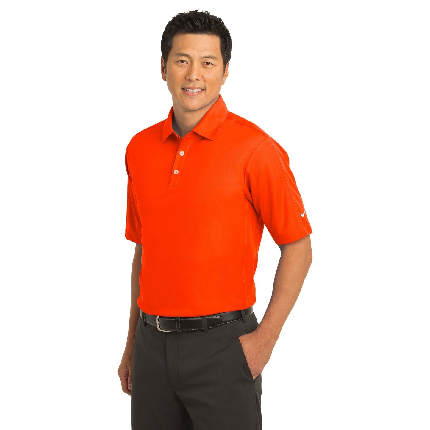 Anthracite Polo Shirts - Nike - Dri-FIT Comfort