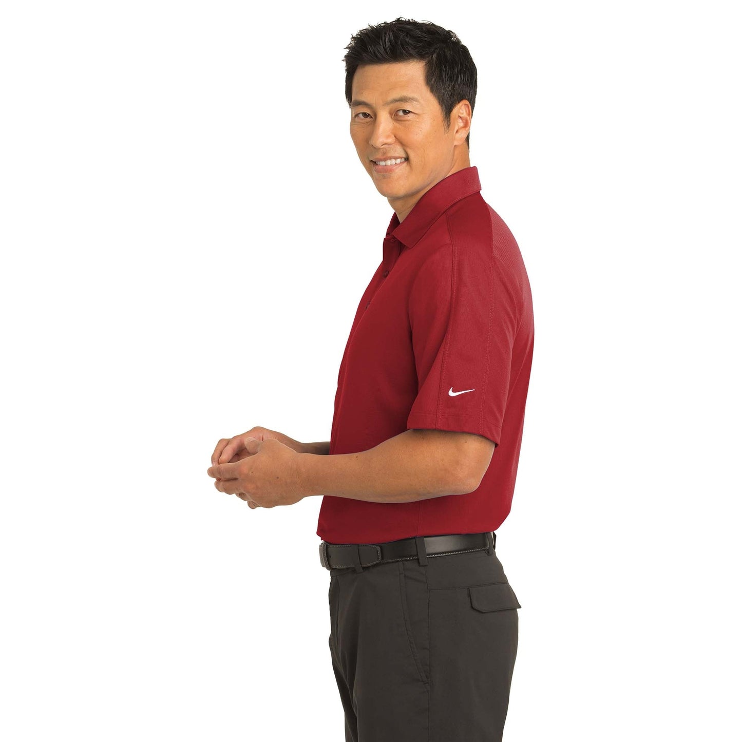 Anthracite Polo Shirts - Nike - Dri-FIT Comfort