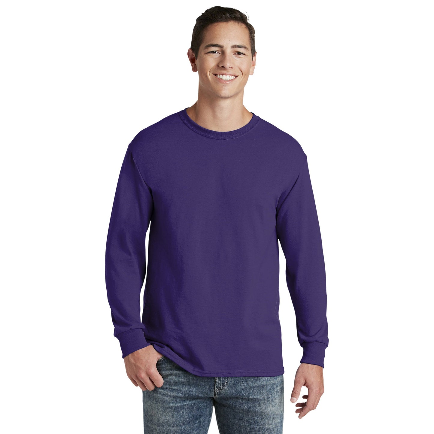 Navy T-Shirts - Jerzees - Soft Blend - Moisture Control