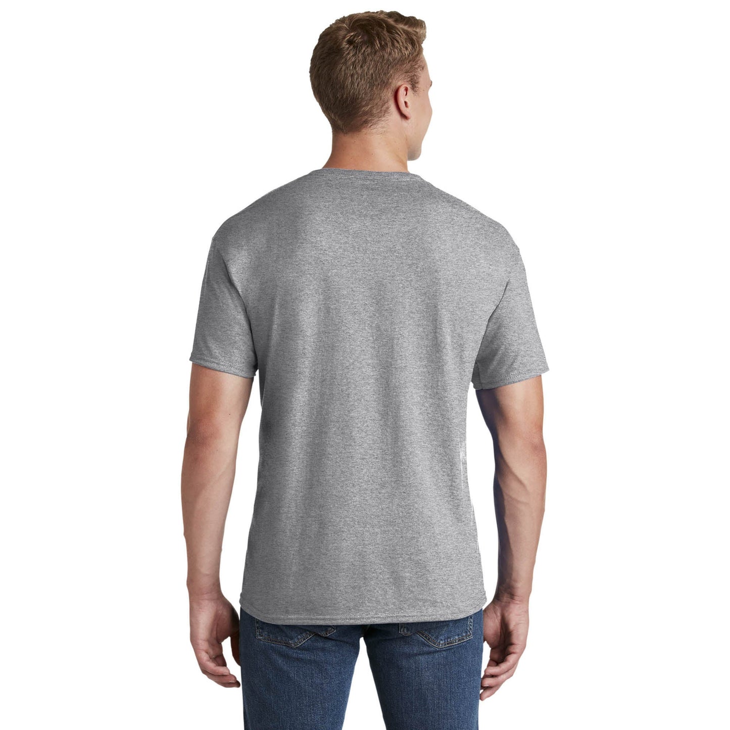 Athletic Heather T-Shirts - Jerzees - Pocket Design - Quality Fabric