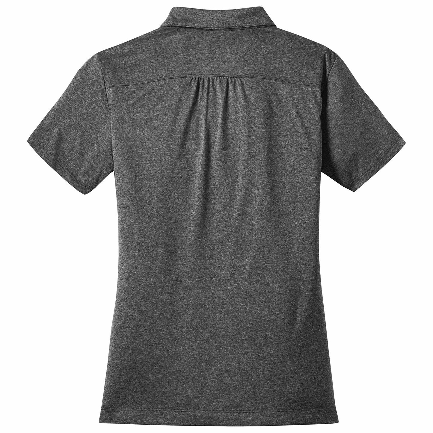 Black Heather Polo Shirts - Nike - Comfortable Dri-FIT