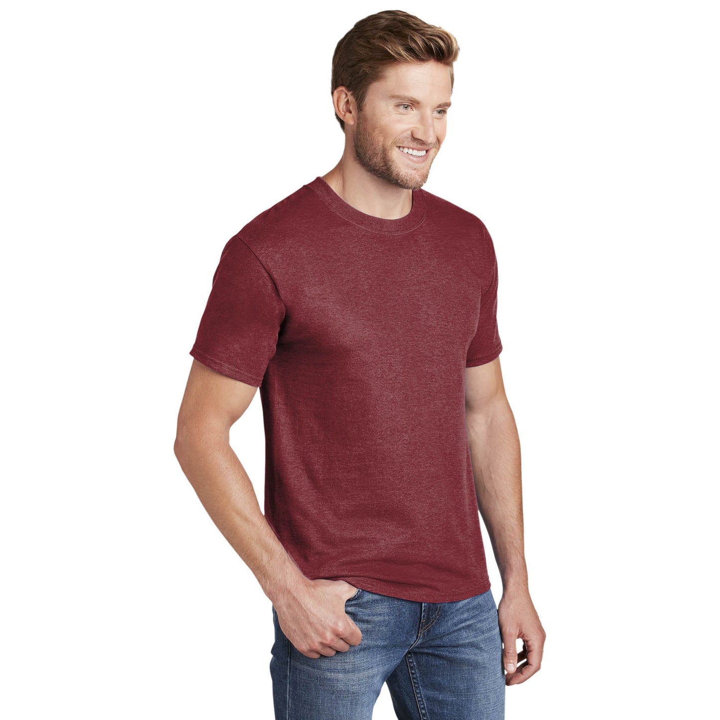 Orange T-Shirt - Hanes - Soft Cotton Blend