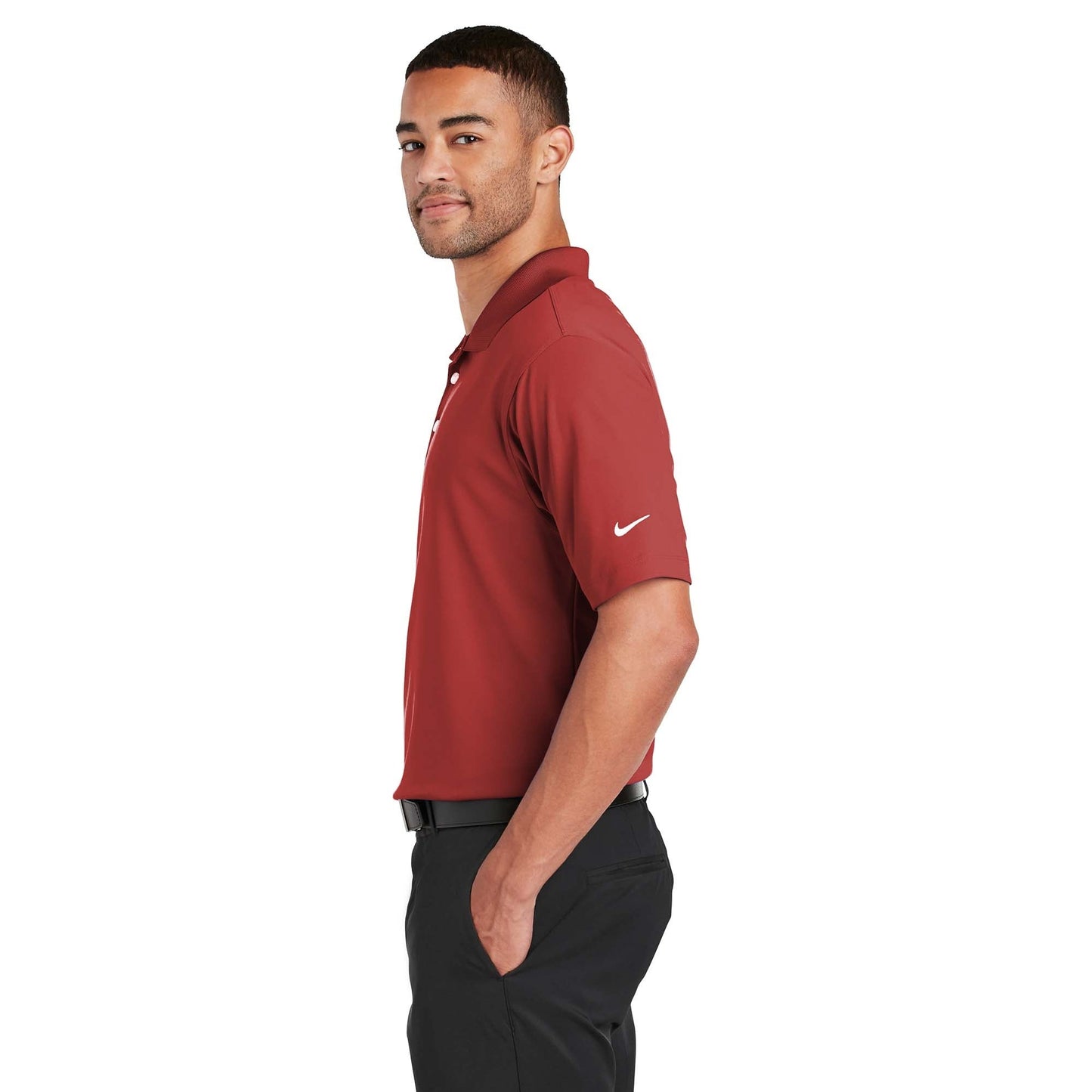 Varsity Red Polo - Nike - Soft Dri-Fit Fabric