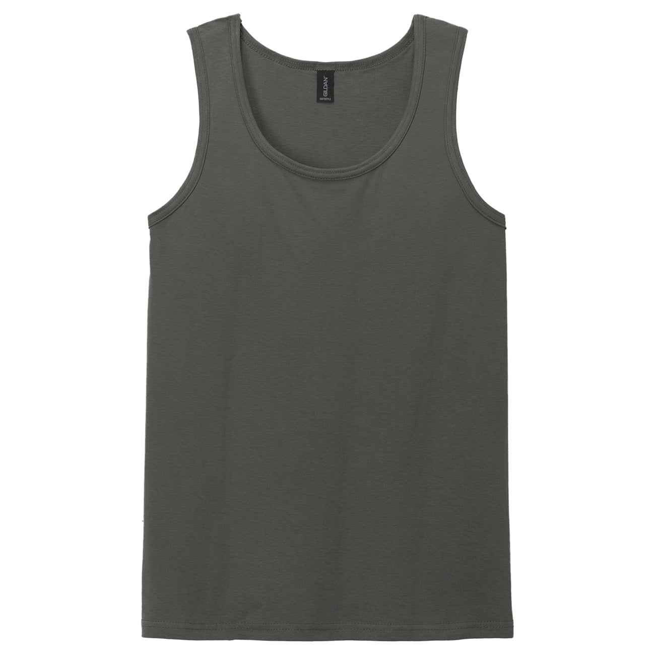 Black Tank Tops - Gildan - Comfortable Cotton Fabric
