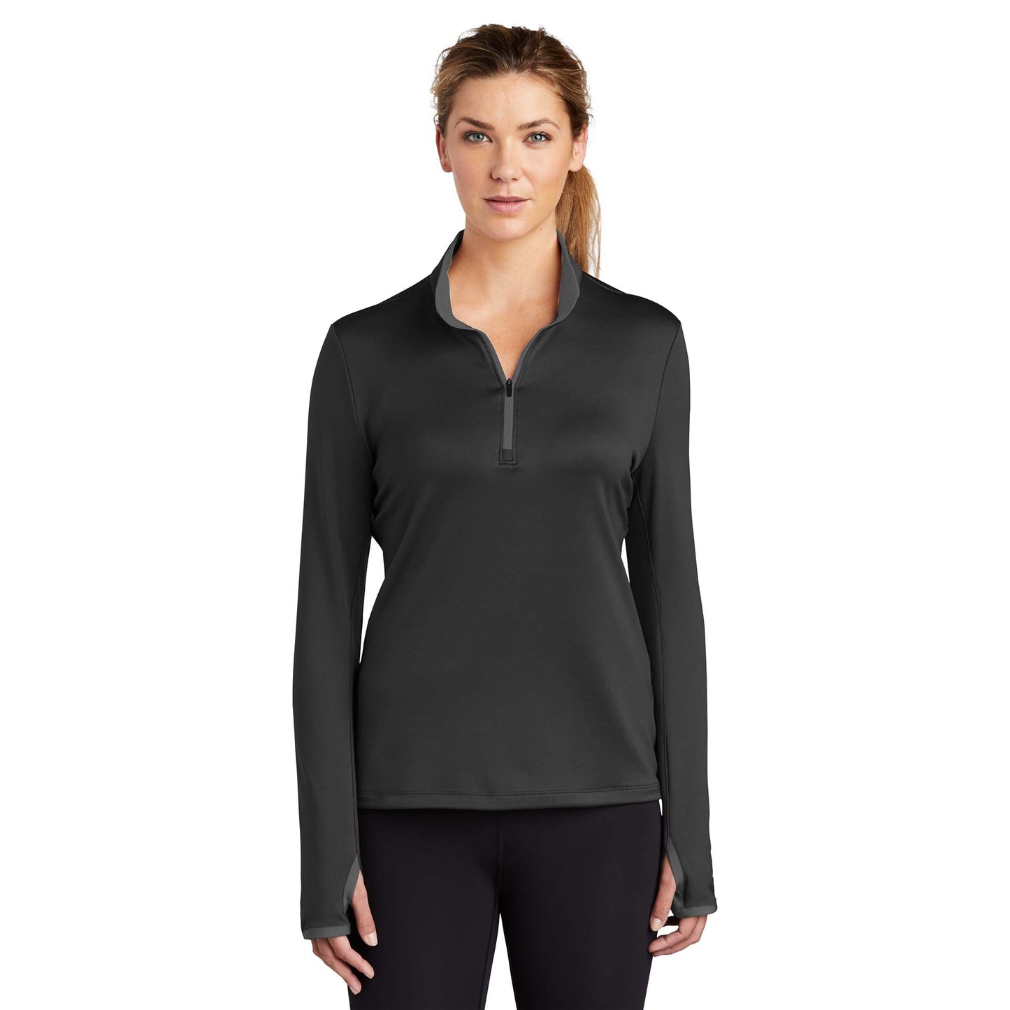 Black/Dark Grey Sweatshirts - Nike - Dri-Fit Cover-Up