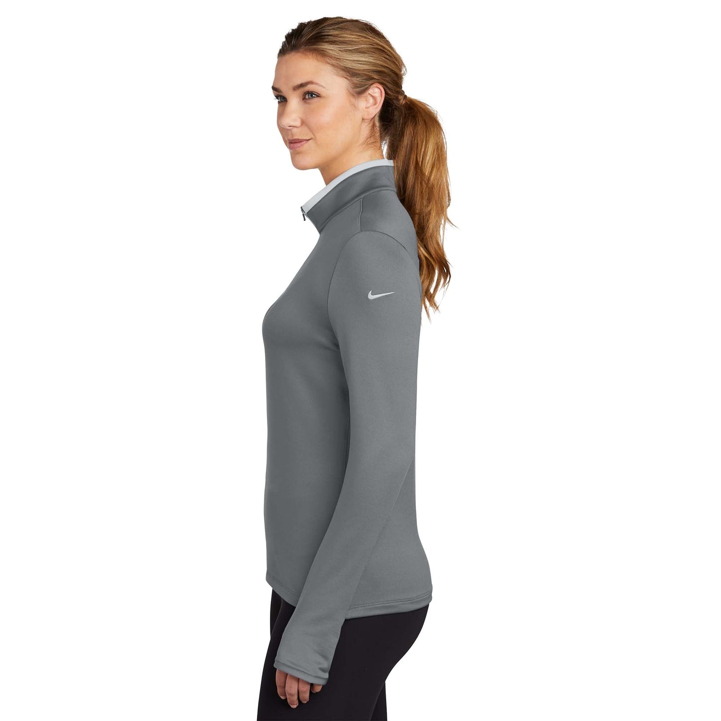 Black/Dark Grey Sweatshirts - Nike - Dri-Fit Cover-Up
