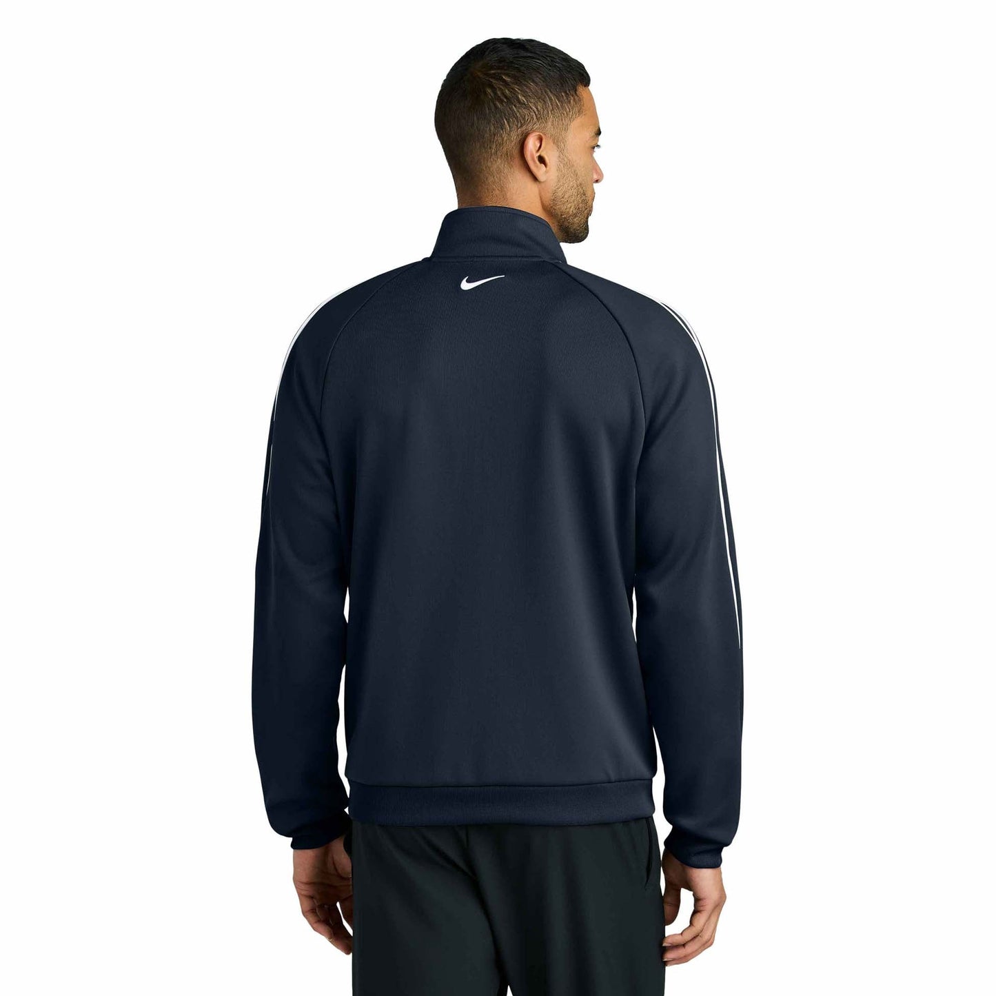 Black Track Jacket - Nike - Stylish Polyester Design