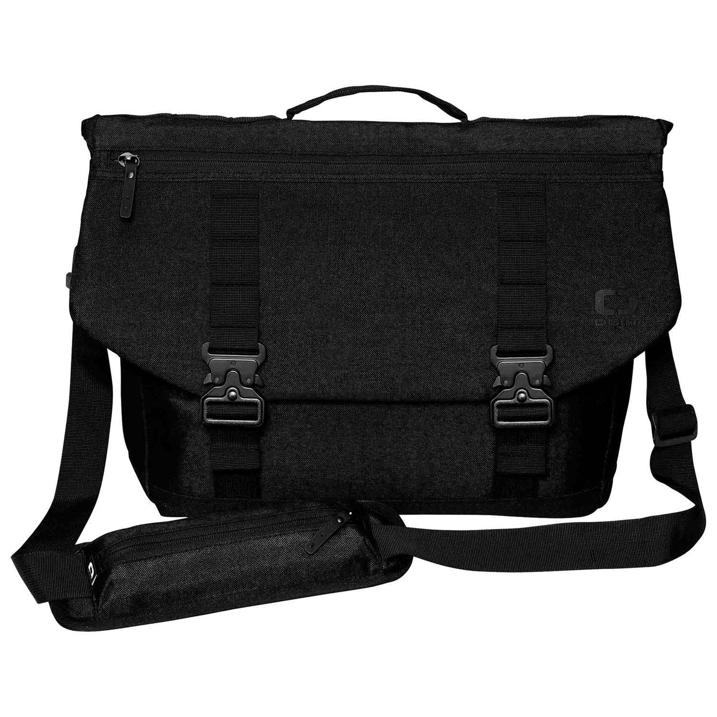 Tarmac Grey Heather Messenger Bag - OGIO - Spacious Design