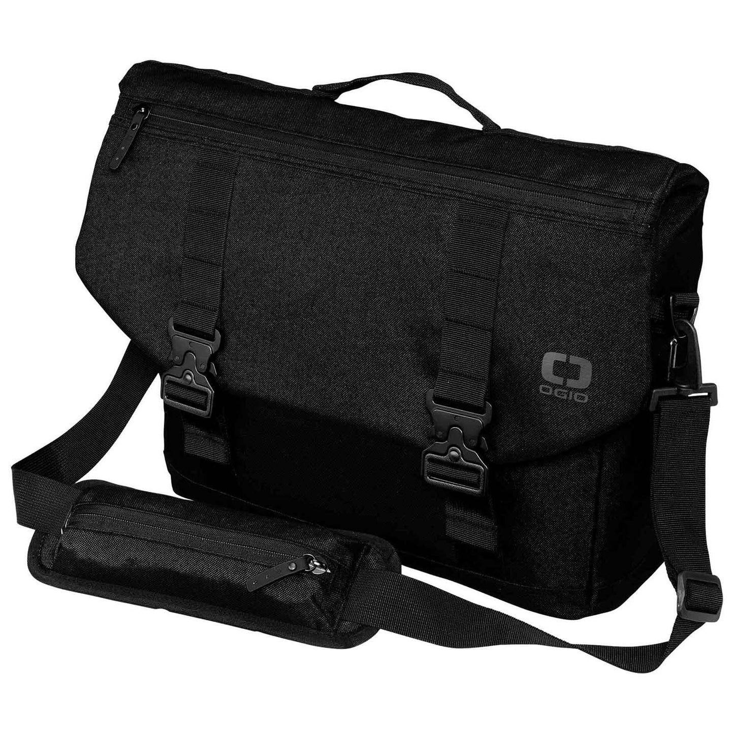 Tarmac Grey Heather Messenger Bag - OGIO - Spacious Design