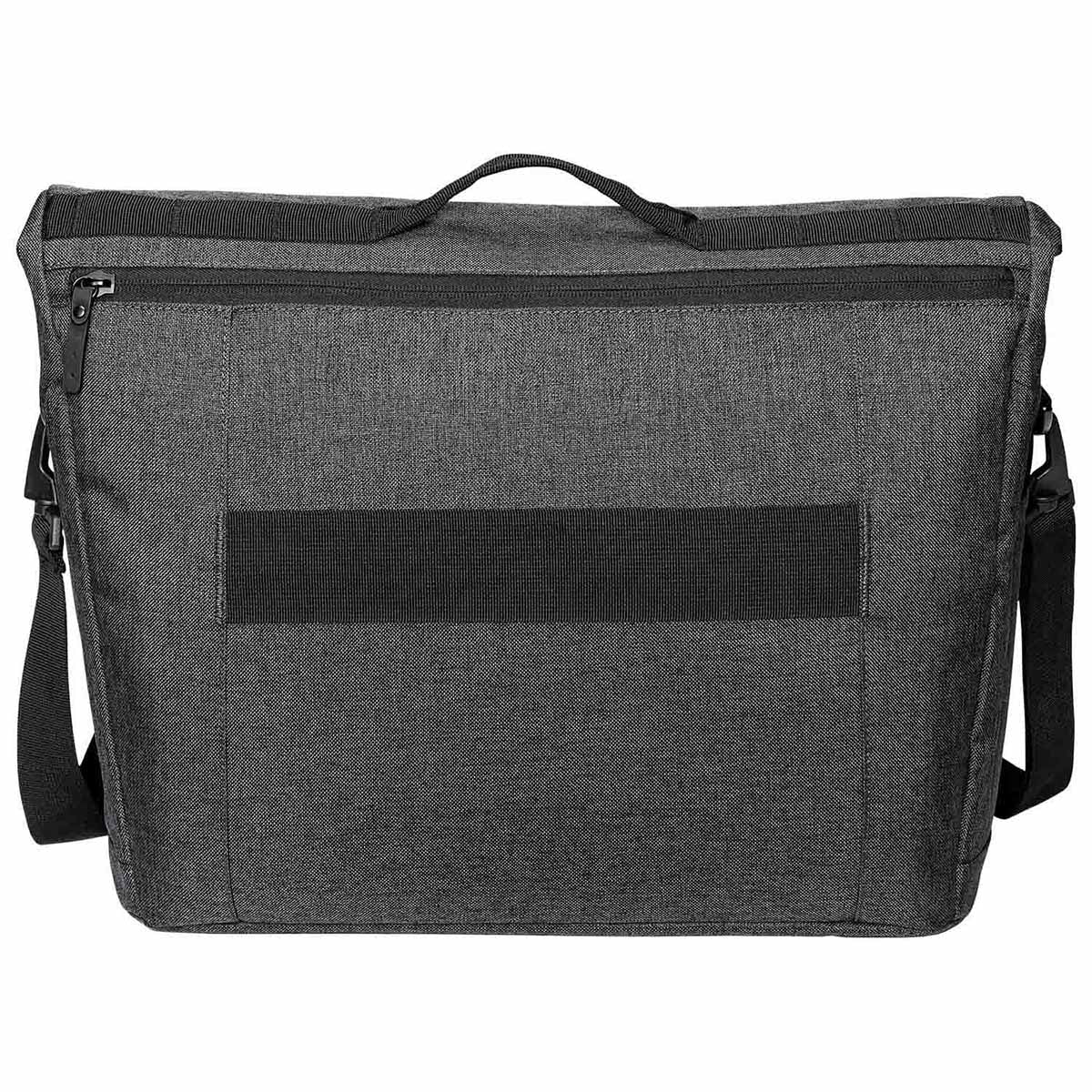 Tarmac Grey Heather Messenger Bag - OGIO - Spacious Design