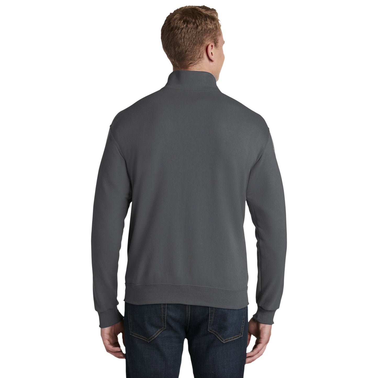 Oxford Sweatshirts - Jerzees - Stylish Cadet Collar - Durable Fabric