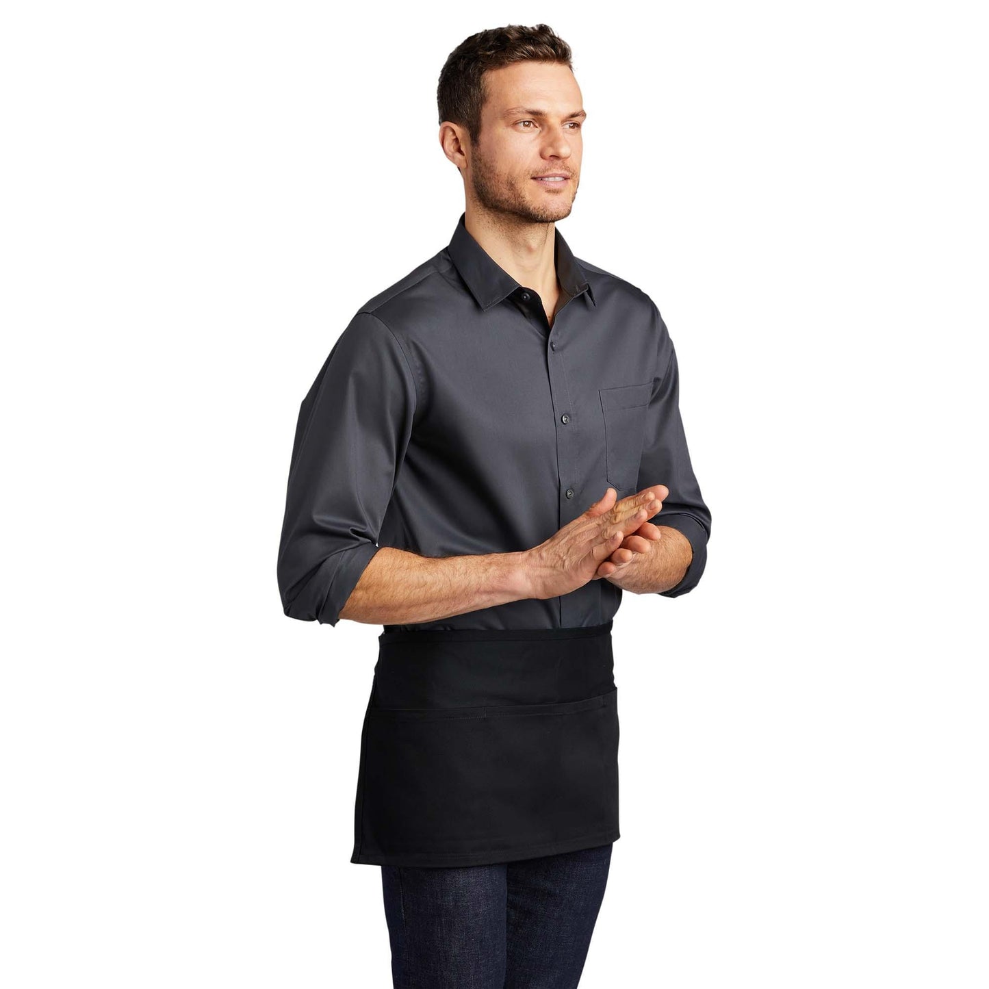 Black Aprons - Port Authority - Sturdy Easy Care