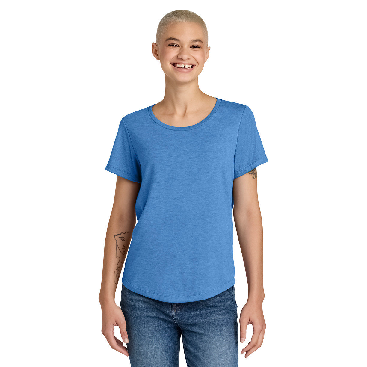 I Like You Blue T-Shirts - Allmade - Soft Tee