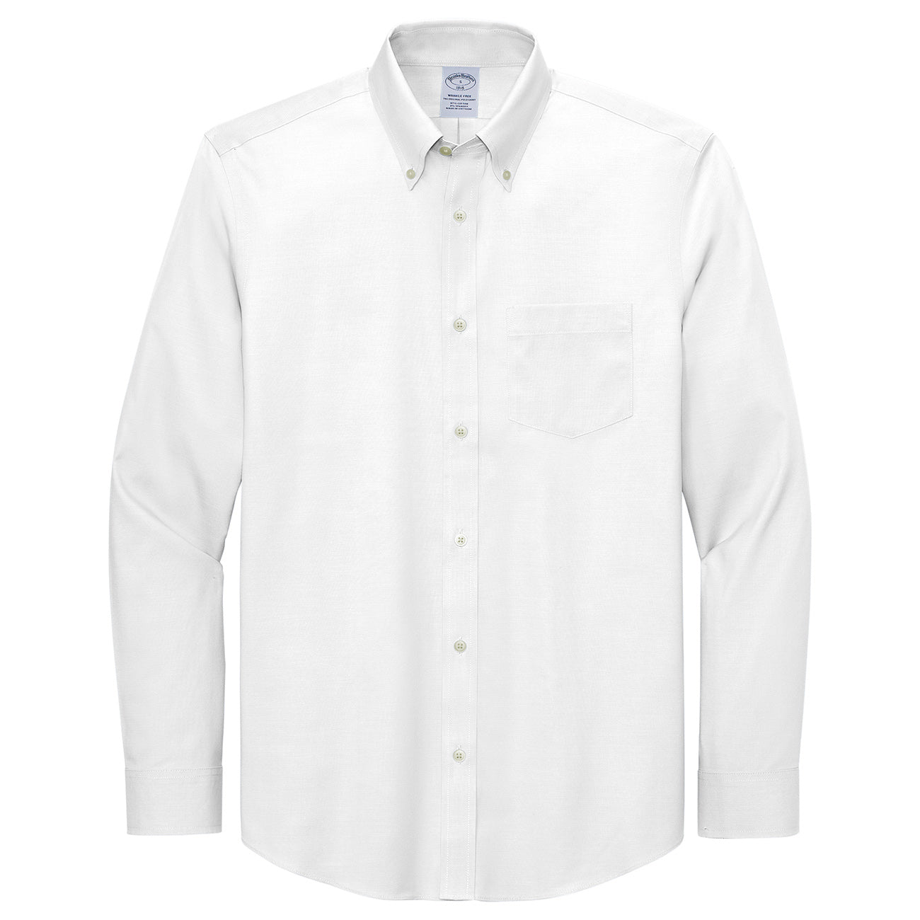 Deep Black Button Up Shirts - Brooks Brothers - Wrinkle-Free