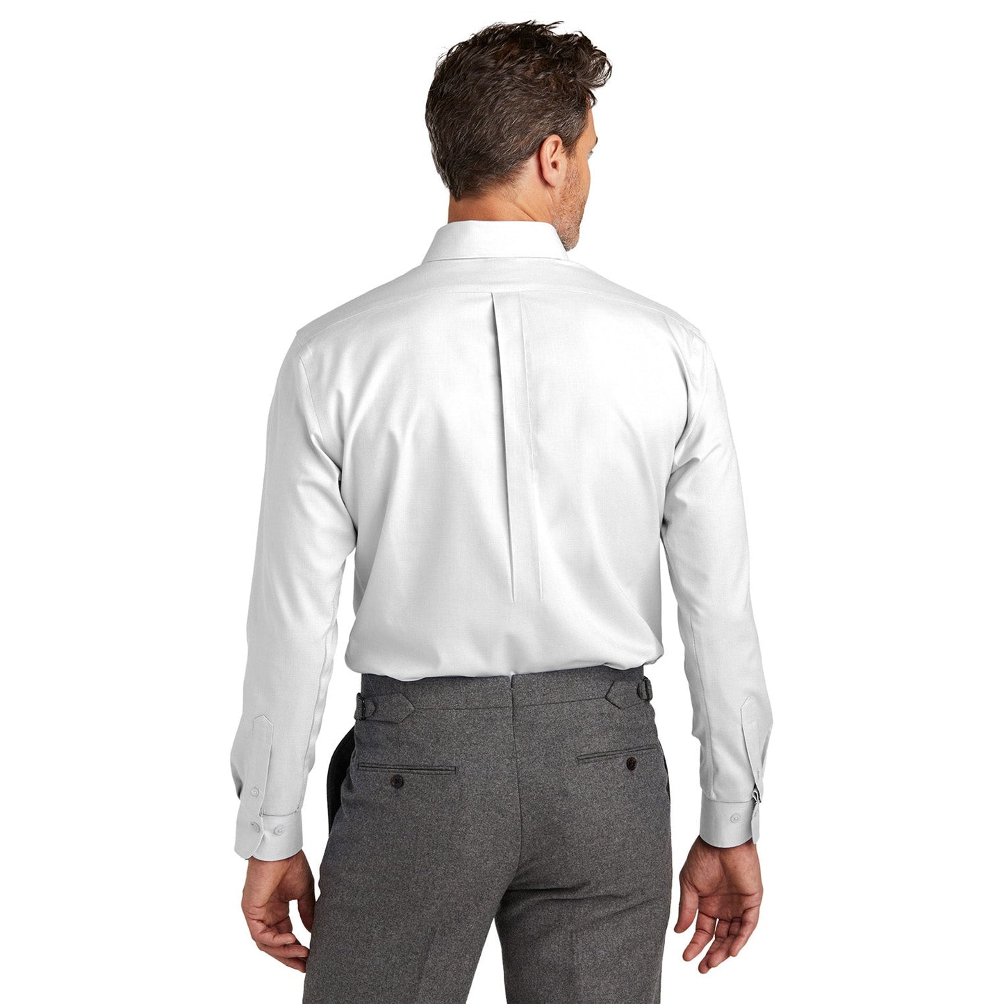Deep Black Button Up Shirt - Brooks Brothers - Wrinkle-Free