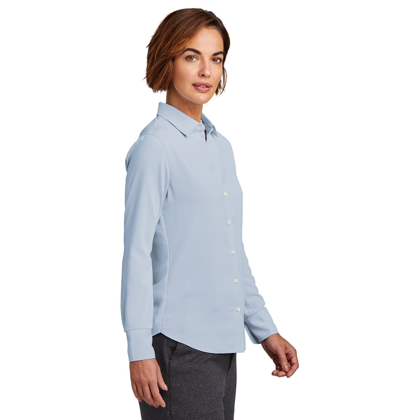 Deep Black Blouses - Brooks Brothers - Elegant Satin